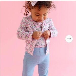 Meadow Haze Pointelle Cardigan - 3T/4T - NWT